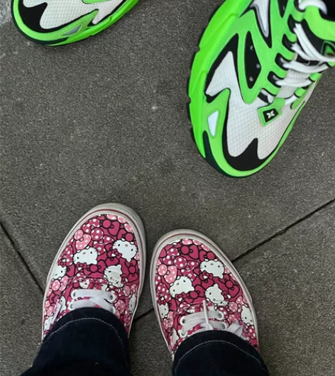 VANS KITTY联名款，稀有，无鞋盒3...