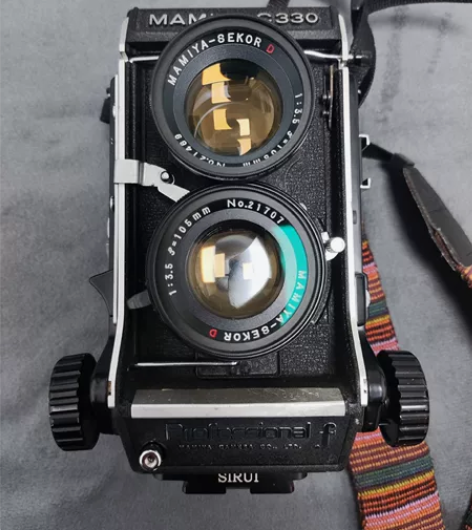 出自用玛米亚 mamiya c330f  ...