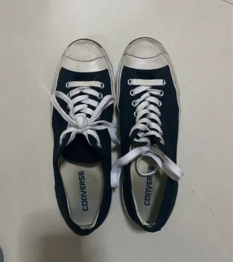 匡威converse 开口笑黑色 正品 4...