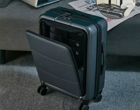 登机箱 箱子登机箱前置pc行李箱商务拉杆箱...