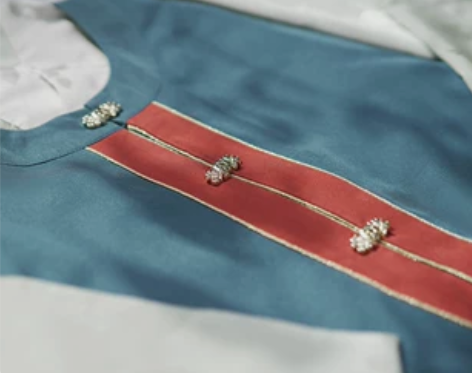 兰若庭 汉服 明制 比甲 圆领 百搭 袄裙...