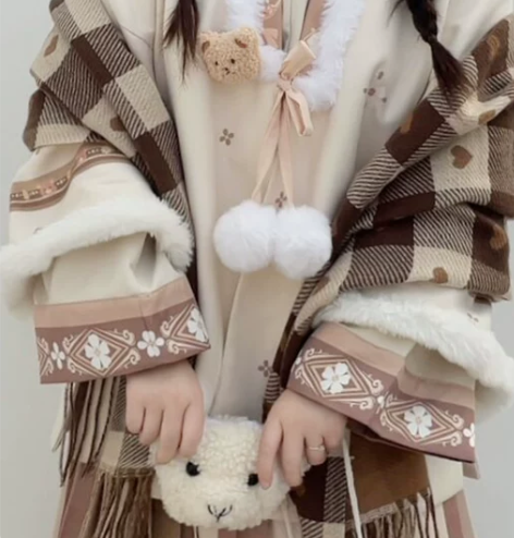 茵卡蕾原创改良明制汉服女加厚秋冬季汉元素日...