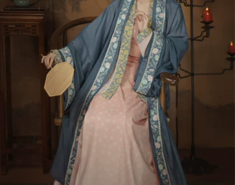 【狂欢价】柒邑原创汉服女宋制三件套【海棠落...