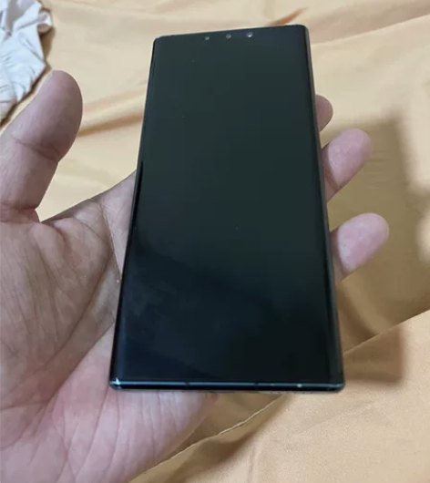 华为mate30Pro 5g岱山蓝 屏幕完...