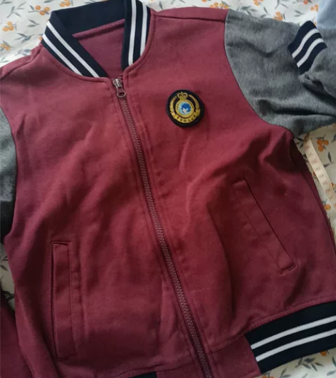西安市铁五小棒球服校服，有一定厚度，春秋装...