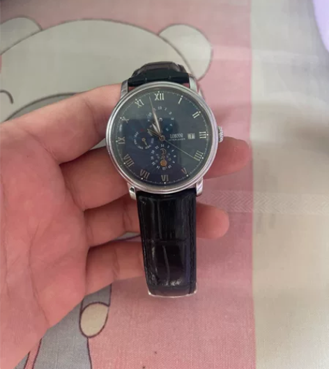 罗宾尼名牌全自动机械手表防水休闲商务男款,...