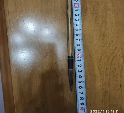 正宗狼毫毛笔，毛笔首尾用特殊高级材料，照片...