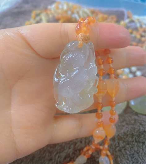 全新转让天然新疆宝石光挂件， 14年去新疆...