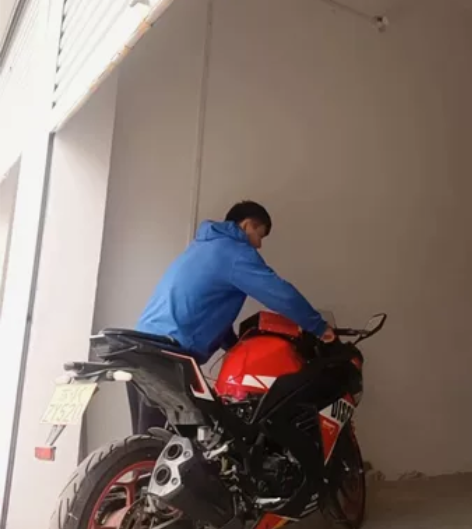 全新V6摩托车国四电喷跑车公路趴赛小忍者地...