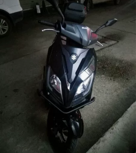 铃木uy踏板摩托车,目前9500公里20年...