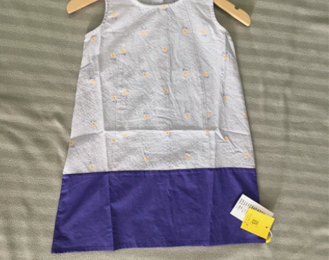 布斯卡·麦 品牌 棉布连衣裙 碎花田园风小...