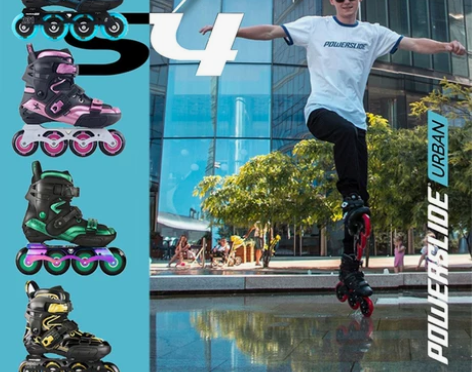 德国宝狮莱S4轮滑鞋成人男女溜冰鞋直排轮旱...