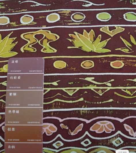 kiya喜屋【棕色横断壁画小纹】 哑光 ...