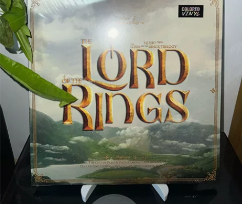 现货|指环王 魔戒 透明黑胶3LP唱片 L...