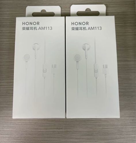 荣耀am113有线耳机type-c接口耳机...