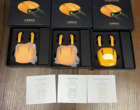 全兰博基尼大黄蜂蓝牙耳机游戏耳机，无延迟电...