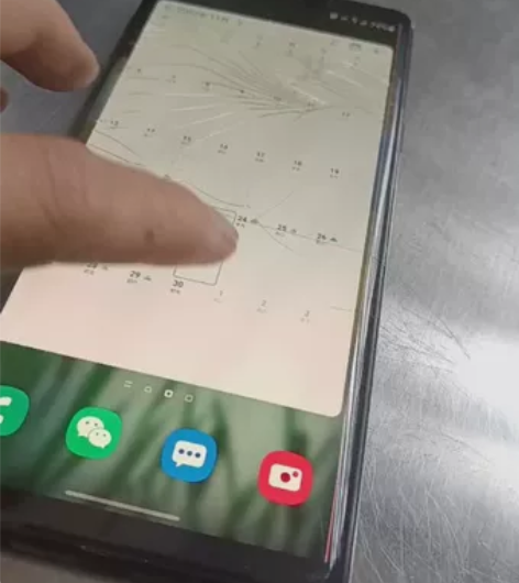 三星note9 美版 伊拉克成色 (屏幕裂...