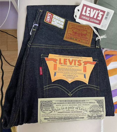LVC1954李维斯LEVIS原浆原色牛仔...