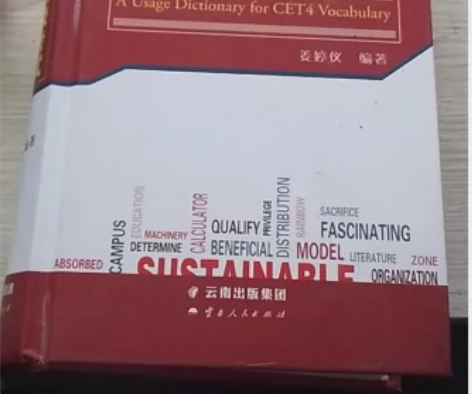 二手大学英语四级考试词汇用法词典 姜婷仪 ...