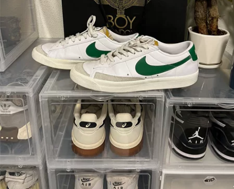 Nike低帮板鞋原盒在 42码8新左右 感...