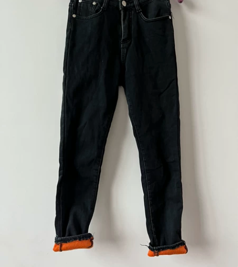 加绒牛仔裤 9新闲置满三件包邮 感兴趣的话...