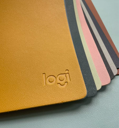 罗技鼠标垫 尺寸:21x26cm 材质pu...