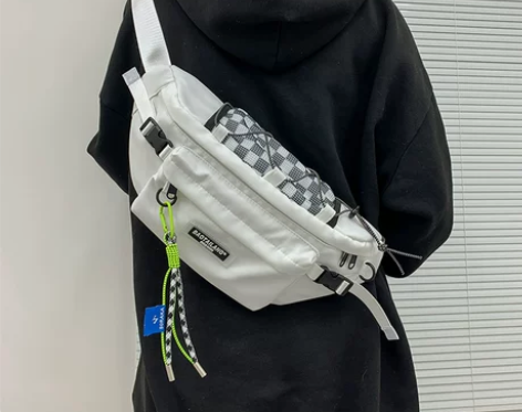 胸包男生ins潮牌大容量背包潮流单肩斜挎包...