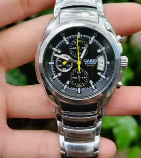 卡西欧ef-512d男表，40mm精钢防水...