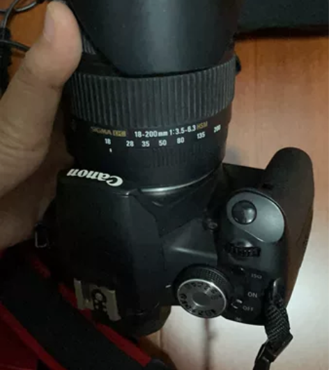 佳能500D 单反500d 带长镜头18-...