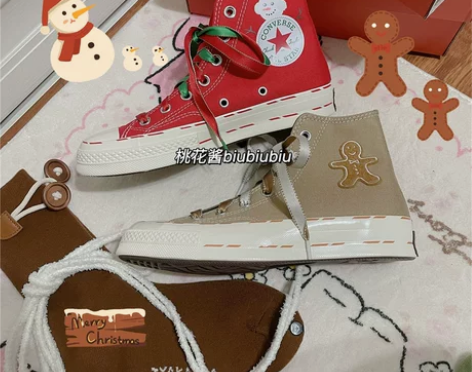 匡威鞋 Converse1970S大红色圣...