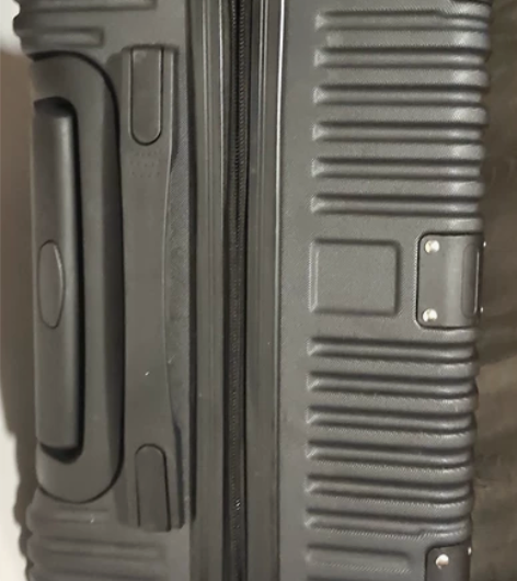 黑色结实耐用行李箱拉杆密码箱旅行箱皮箱登机...