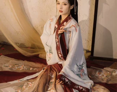 青藜册原创芳菲吟正品晋制日常中国风春夏白菜...