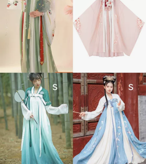 [汉服包]列表有单卖链接哦！四套一起出的价...