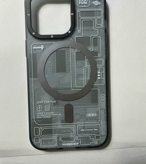 猿气youngkit科技电路朋克风磁吸壳1...