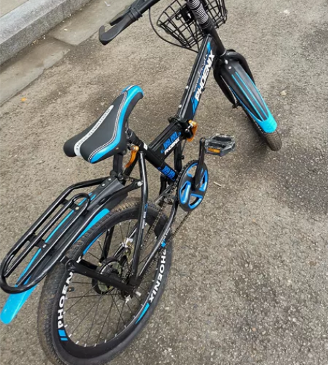 凤凰牌儿童折叠自行车,,基本没有怎么骑过,...