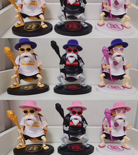 七龙珠gk潮牌龟仙人汽车载机箱摆件礼物动漫...