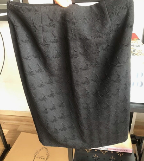 Vero Moda 黑色提花职业包臀裙 闲...