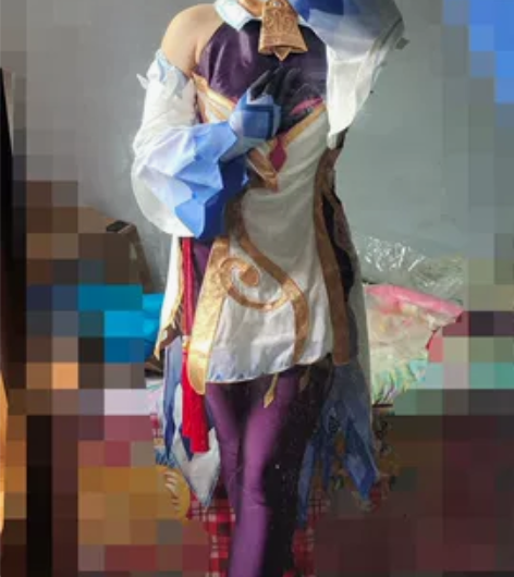 原神甘雨cos服（预售，科幻）初兽猫m码+...