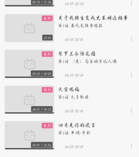 代看b站番,腾讯视频,优酷视频,各种电视剧...