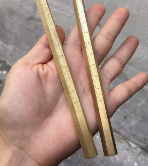 复古金属六角纯黄铜中性笔， 【12元一支包...