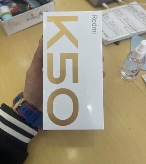 新到红米k50全新机器 全新未拆封 官方正...