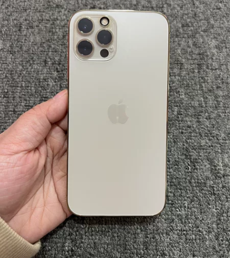 苹果12Pro 128G 流沙金色,...