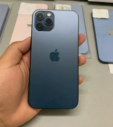 苹果95新12pro美版有锁128 电池 ...