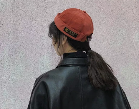 瓜皮帽 橘色 感兴趣的话点“我想要”和我私...