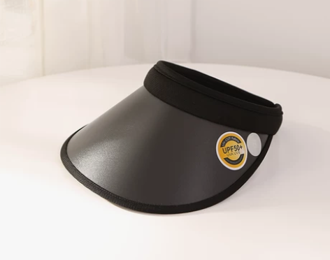 韩国DZP防紫外线遮阳UV防晒帽空顶帽子女...