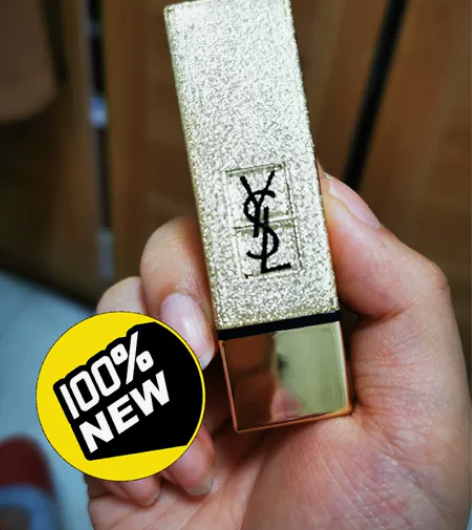 全新 YSL/圣罗兰金箔方管口红62N50...