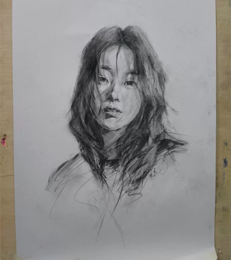 素描人头像定制 绘画 约稿 手绘接单 素描...