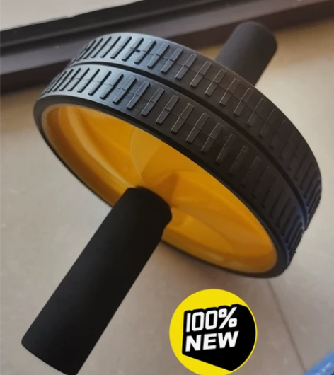 全新未用 健腹轮 普为特 黄色