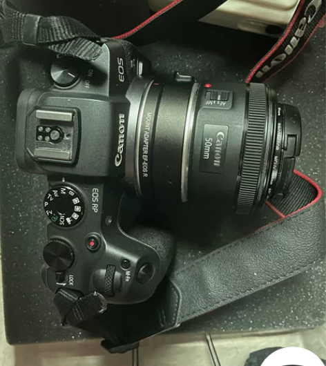 佳能全画幅微单rp+501.8小痰盂 21...