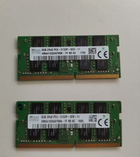 海力士 ddr4 2133 8g 笔记本内...